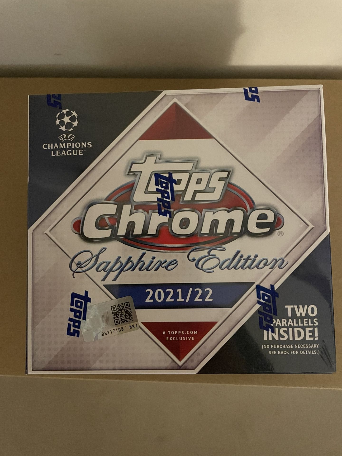 2021-22 Topps Chrome UEFA Champions League Sapphire Edition