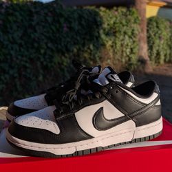 Nike Men’s Black/White Low Top Sneakers