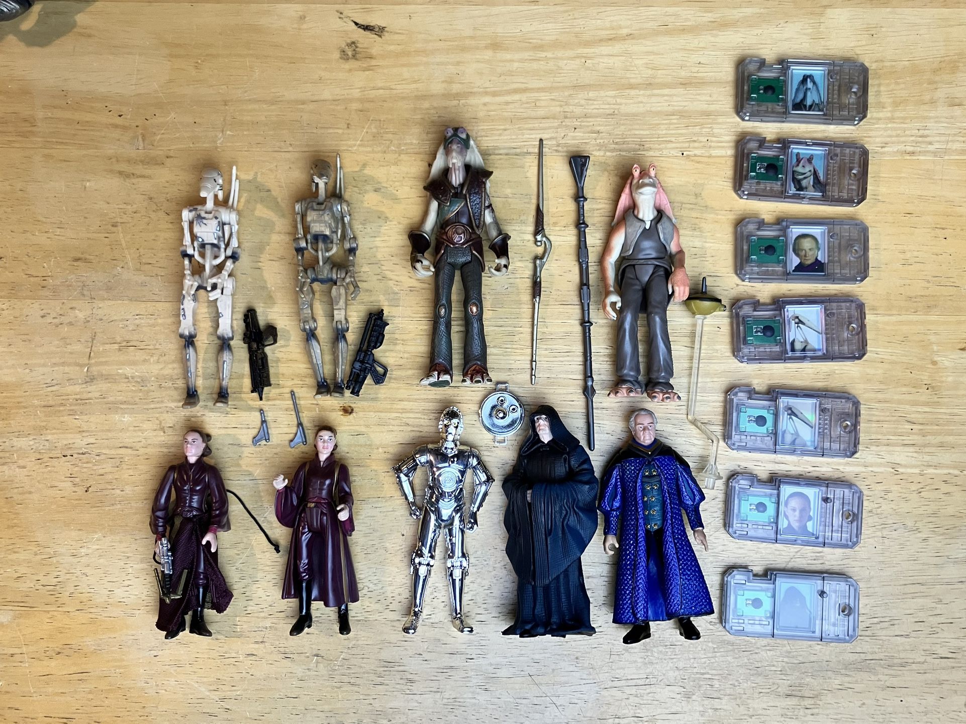 Vintage Star Wars Episode 1 Figure Lot