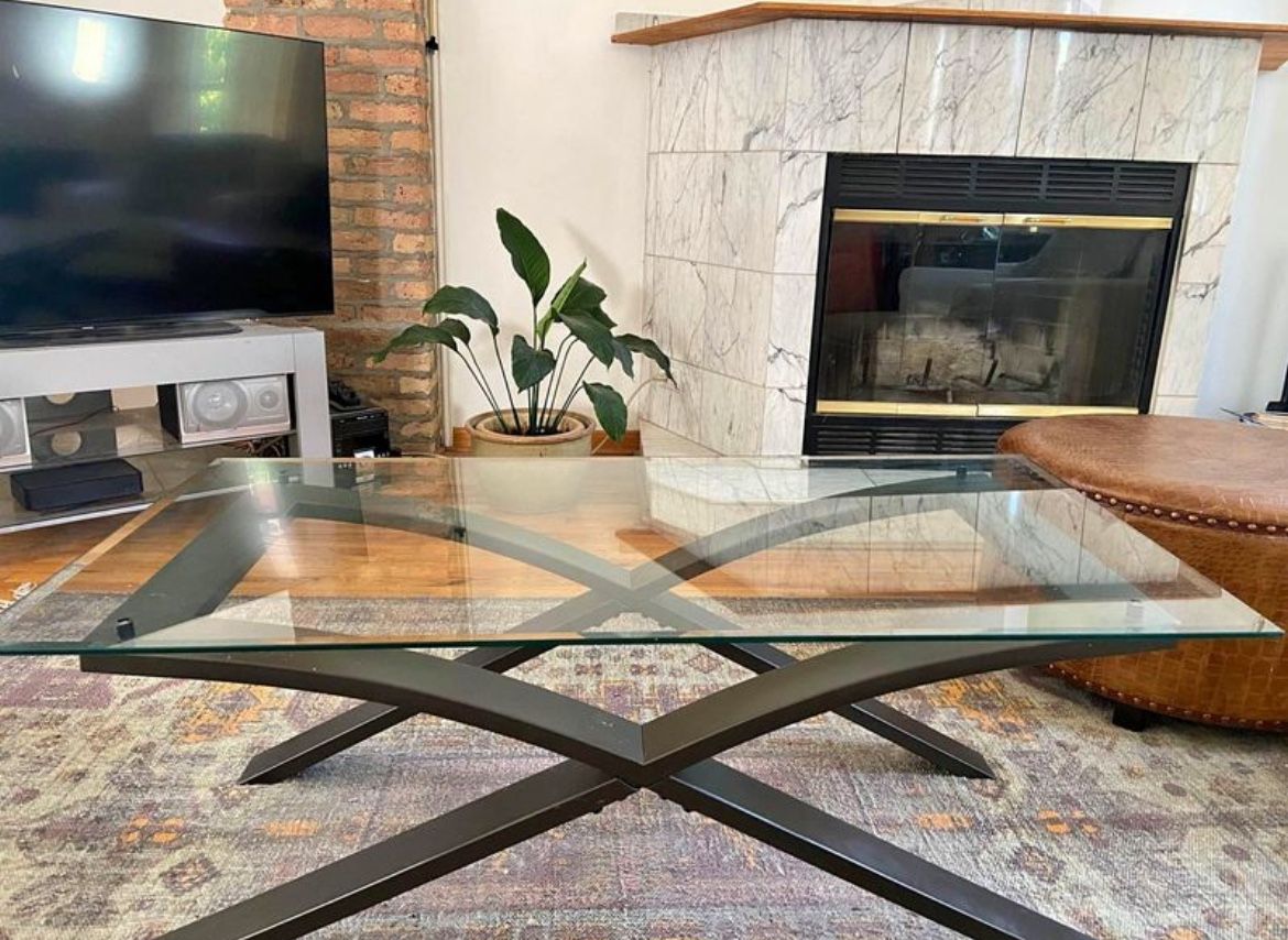 Glass Coffee Table 