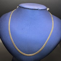 Gold Curb Chain
