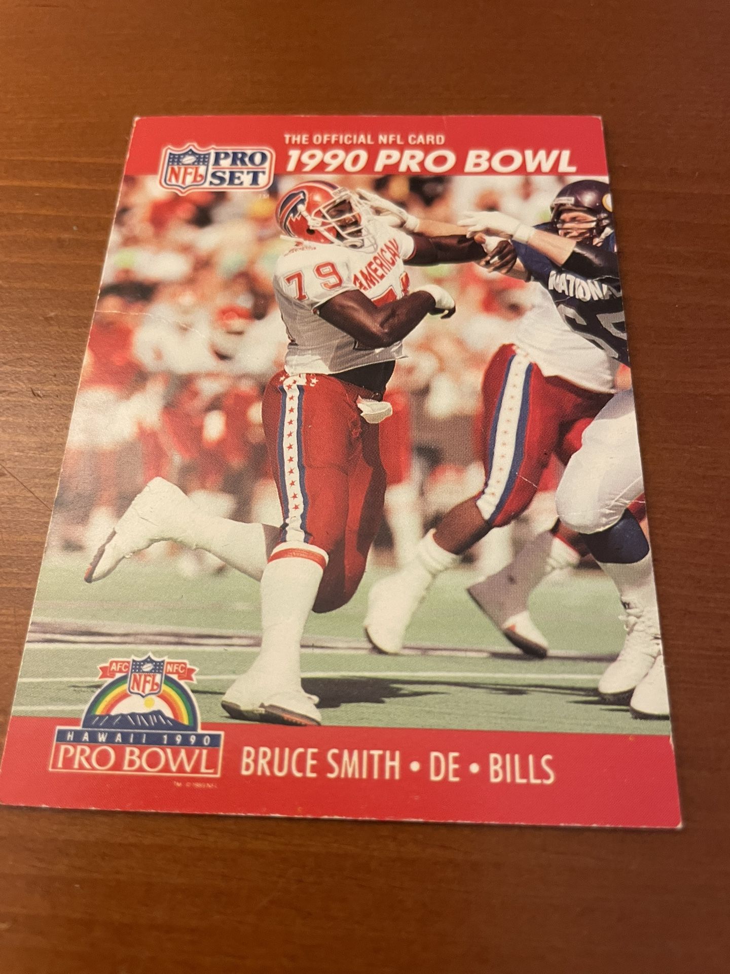 Bruce Smith Football Card