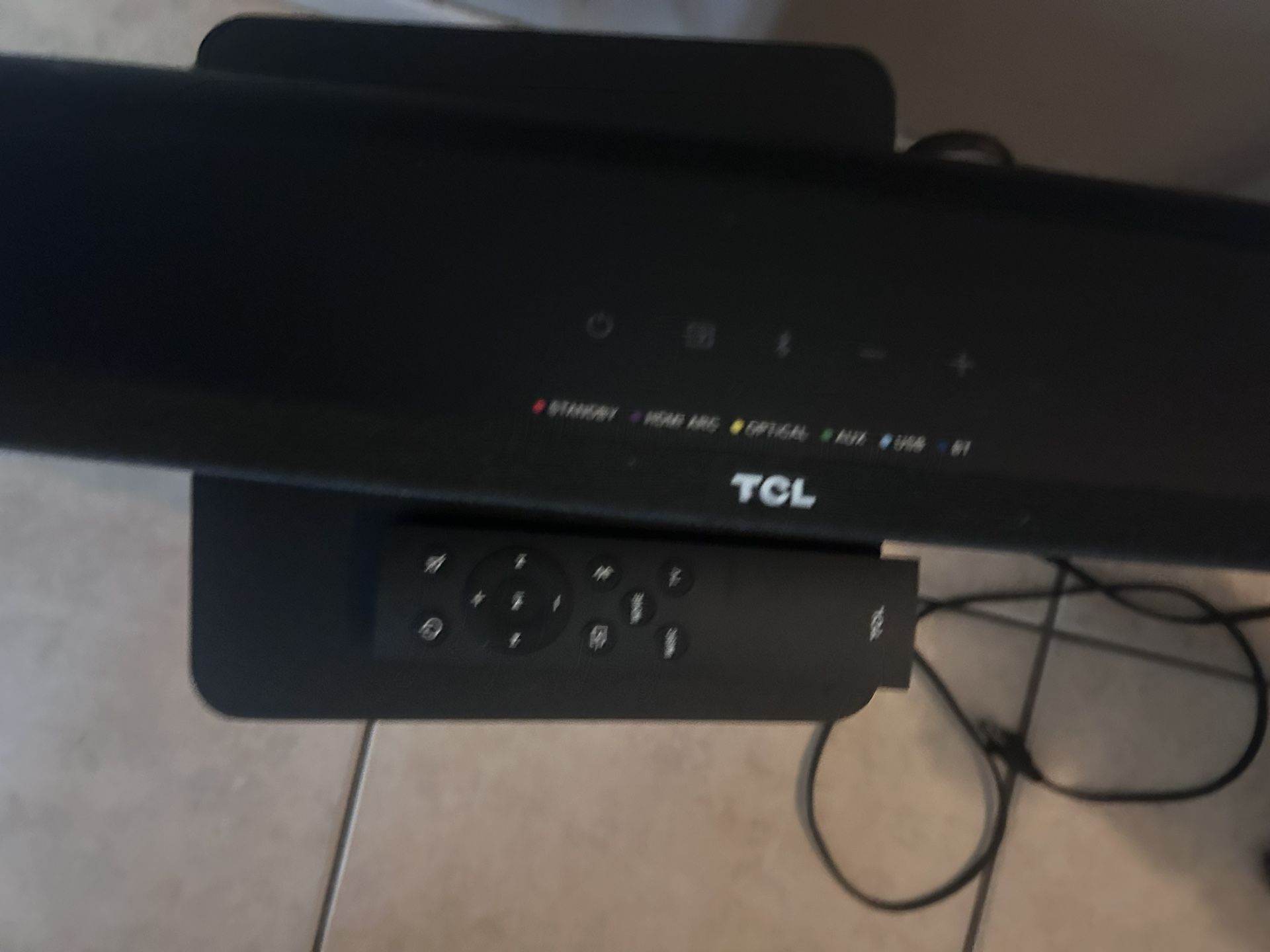 TCL Soundbar And Subwoofer