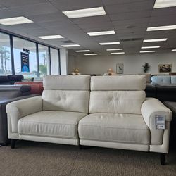 2-pc Leather Sofa with Two Power Recliners-Jazlo 