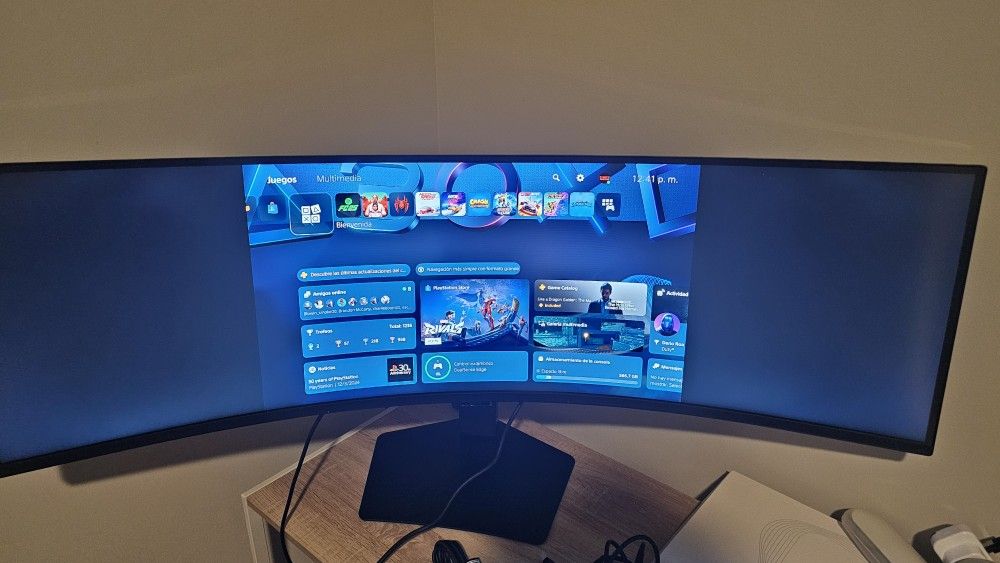 SAMSUNG Monitor curvo para juegos Odyssey OLED (G93SC) de 49 pulgadas, 240Hz, 0.03 ms, Dual QHD, DisplayHDR True Black 400, AMD FreeSync Premium Pro, 