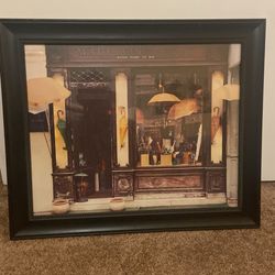Replica Madeleine Oely Print With Glass And Framed