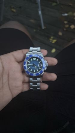 Silver and Blue SteelDive