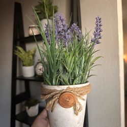 Lavender Plant (fake) Great For House Decor 