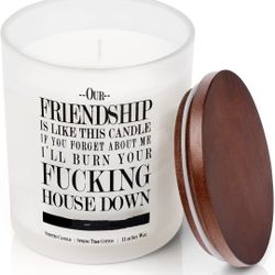 Brand New Funny Candles for Women - Best Friend Candles for Women, BFF Gifts for Women, Long Distance Friendship Gifts, Birthday Gifts for Friends Fem