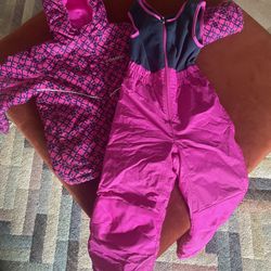 Colombia Girl’s (6/7) Buga Snow Bib And Jacket