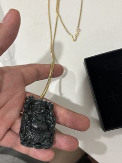 925 Sterling silver Buddha chain 