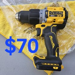 $70 New Dewalt Hammer Drill with ANTI-ROTATION SYSTEM (20-Volt) Tool-Only