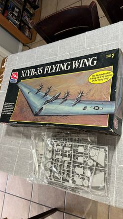 USAF AMT ERTL X/YB-35 Flying Wing Aircraft Model 1995 Military Bomber