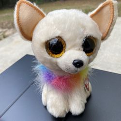 Ty Beanie Boos Chewey The Chihuahua 6" Plush Stuffed Animal