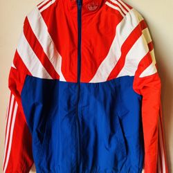 Adidas Jackets Royal Red Size M For Men New. 