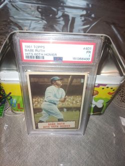 Vintage Babe Ruth card lot