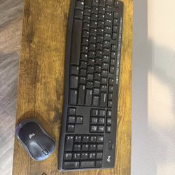 Wireless keyboard With Mouse & pin