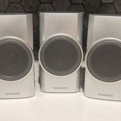 Small Set of Kenwood Surround Speakers 