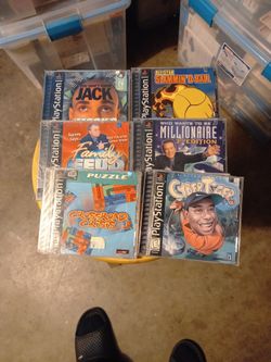 Play Station 1 Games / Factory Sealed /Used