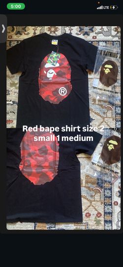 red bape 2 snall 1 medium