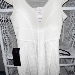 Bebe Bandage Mesh Dress Size Small 