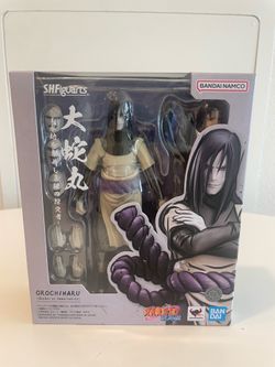 SH Figuarts Orochimaru and One Piece Monkey D Luffy