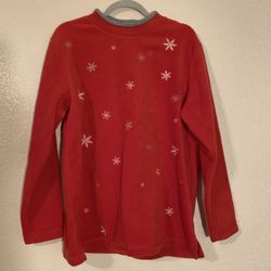 Red And White Snowflake Sweater