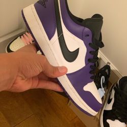 Air Jordan 1 Low Court Purple