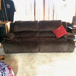 Reclining Loveseat In Good Condition $450.00 OBO