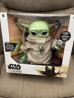 Star Wars Mattel Costco Mandalorian The Child Baby Yoda Figure w/4 accessories