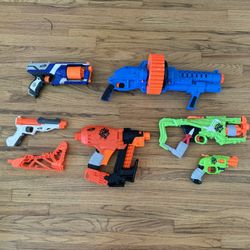 Nerf Gun Lot 