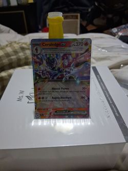 Ceruledge EX Pokémon Card 036/191