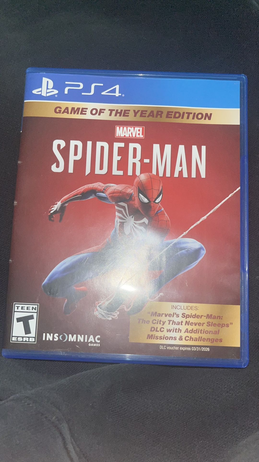 Spider Man PlayStation 4 Game