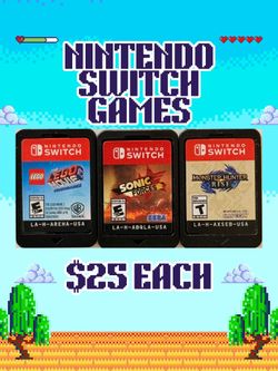 Nintendo Switch Games 🎮!