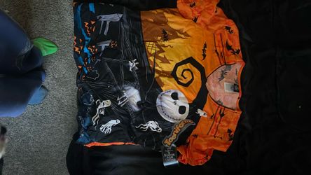 Scrub top nightmare before Christmas