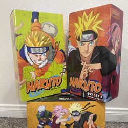 Naruto manga box set english complete
