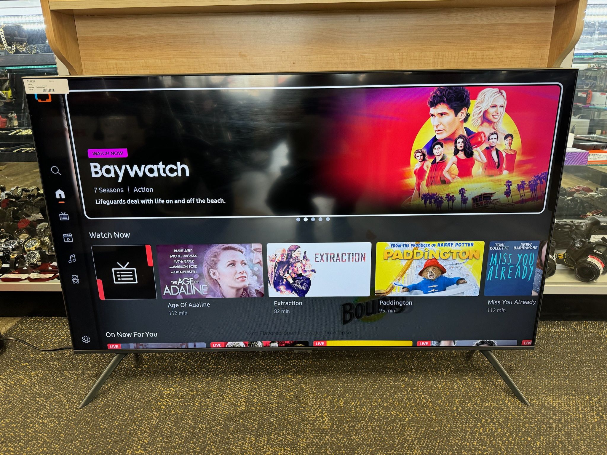 SAMSUNG 50" Class Crystal UHD CU7000 Series PurColor 4K Smart TV