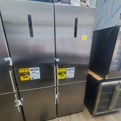 Two SummitS Fridge Could Turn In To A 46 Inch Fridge Botton Freezer  46 By  79 Hight Warranty Both Item $1800warranty
