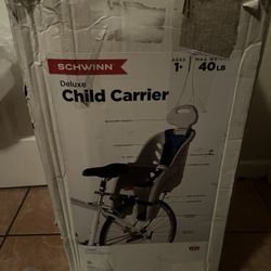 Brand New Schwinn Child Carrier For The Back Of A Bicycle