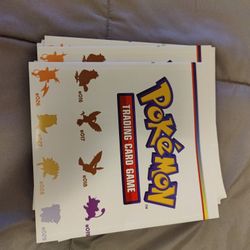 Pokemon Poster Collection X9