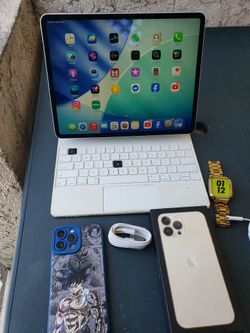 $440! Either IPAD PRO 12.9 OR $440! GOLD Edition iphone 13 pro max 256GB paid off. $250! Nike edition Apple watch 64GB all for $1,000 dollars. Cash &