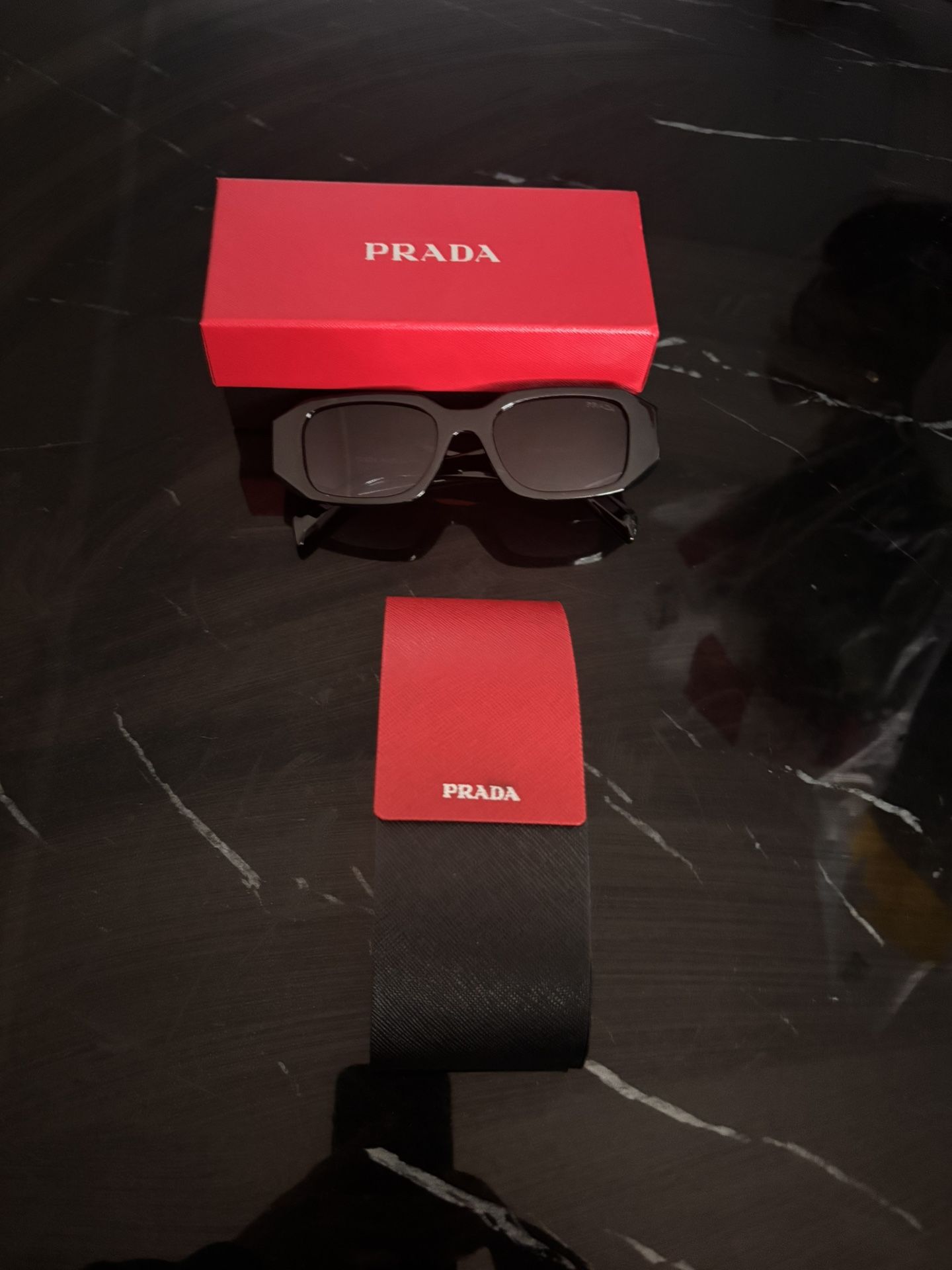 Red Prada Glasses
