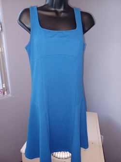 Blue Sleeveless Mini Dress Size medium