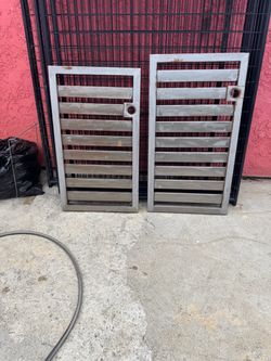 Iron doors