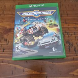 Xbox One Micromachines World Series Video Game