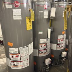 Delivery Free Performance Platinum Rheem Water Heater 