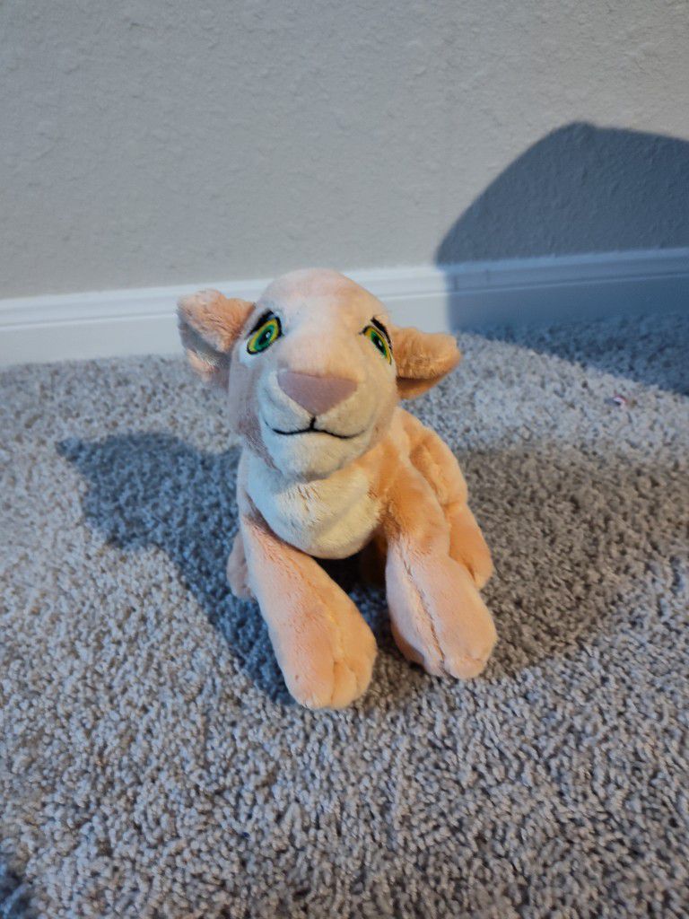 Lion king stuffed animal 