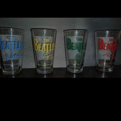 The Beatles Glass Cup Collection 