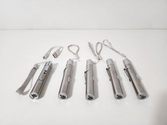 5pcs 2 in 1 USB Rechargeable Red L. Pointer