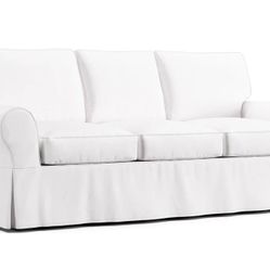 POTTERY BARN SLIPCOVER for Pottery Barn PB Basic XL 95” SOFA (3- cushion)